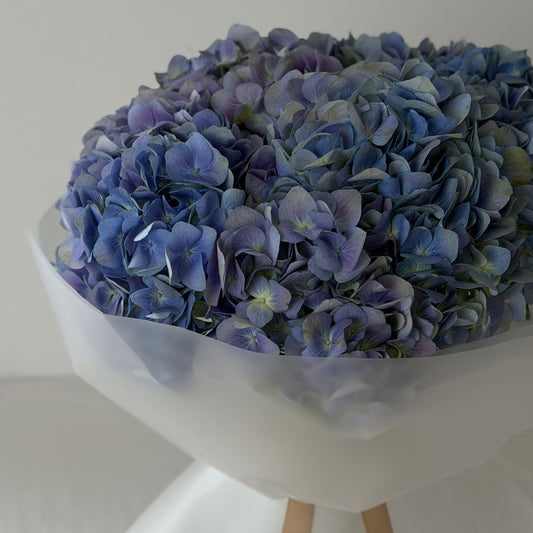 Blue Hydrangea Luxury Bouquet