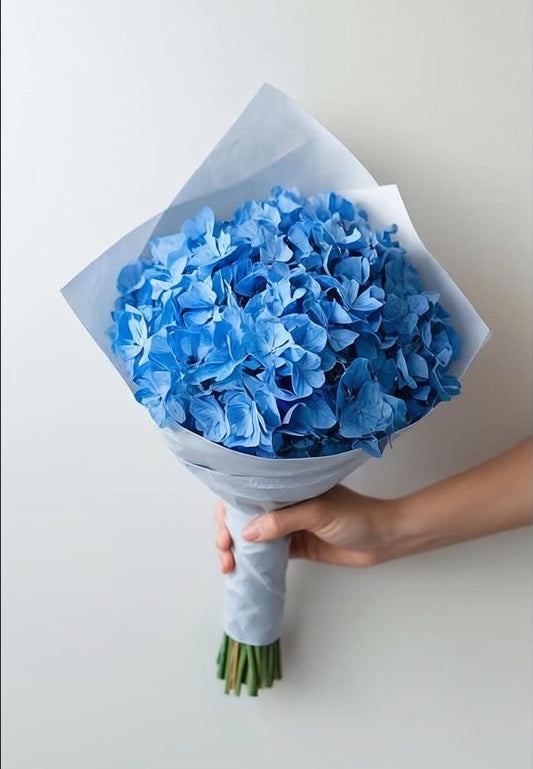 Blue Serenity Hydrangea Bouquet